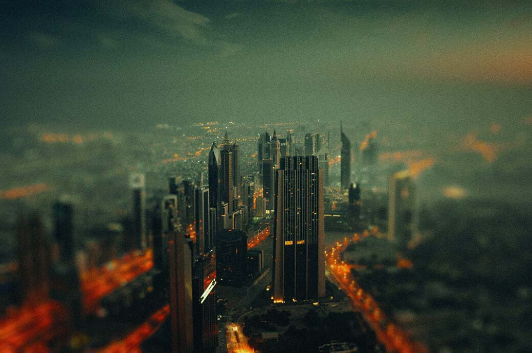 Retro Lens Photo Effect