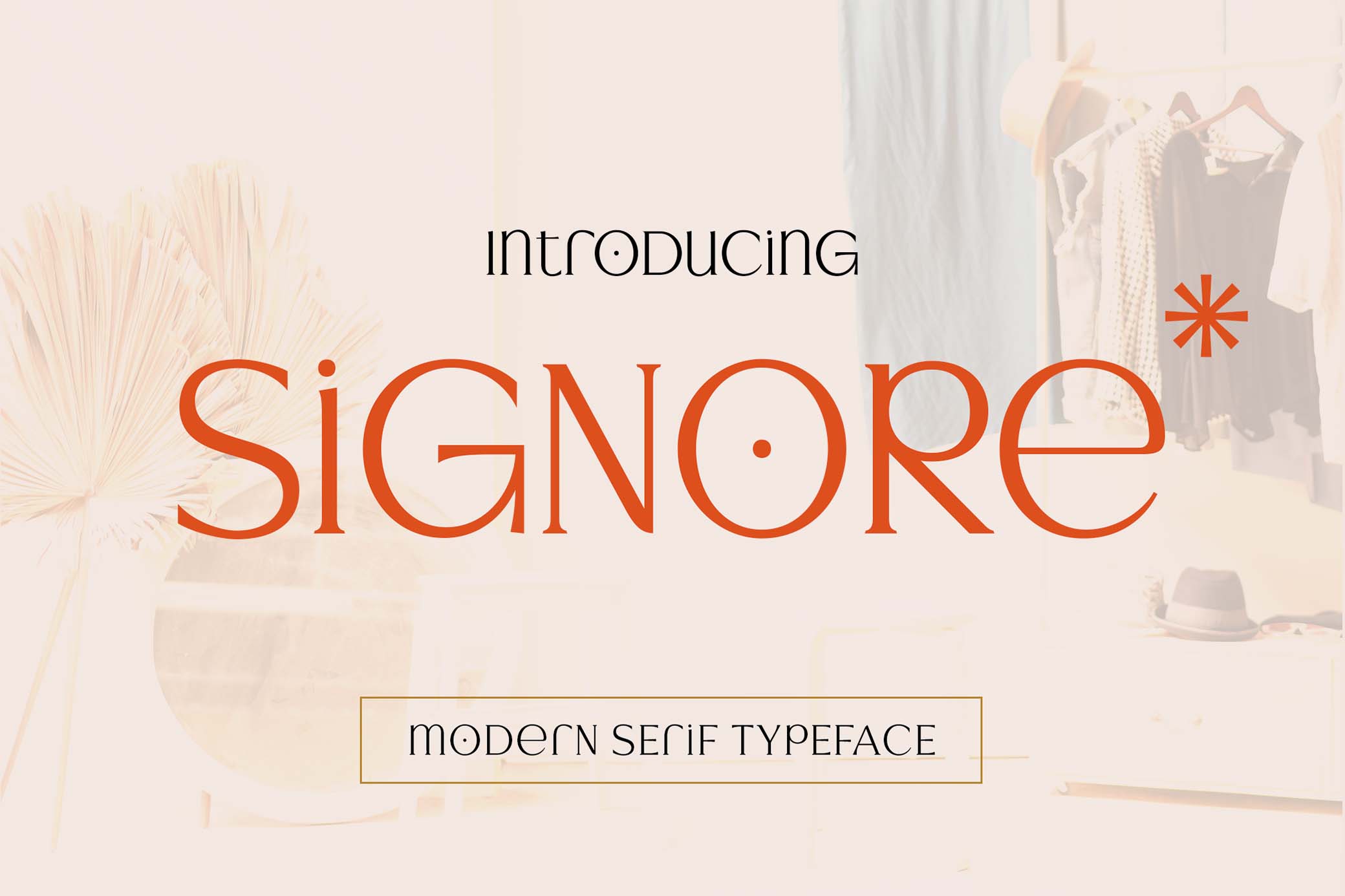 Signore Serif Typeface