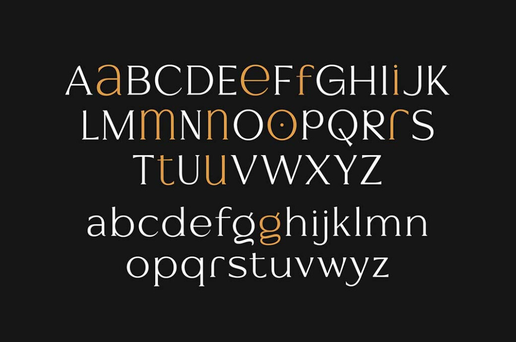 Signore Serif Typeface
