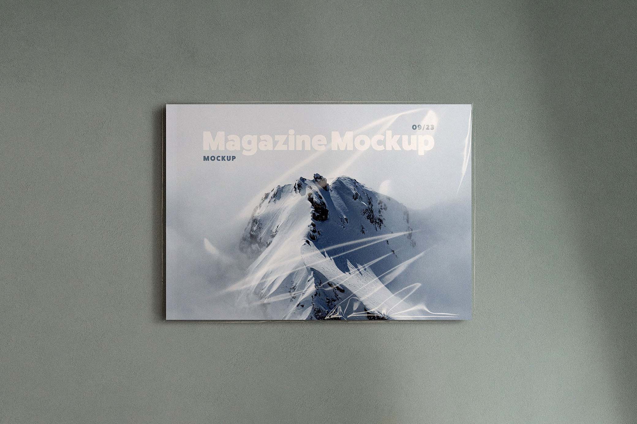 Landscape Magazine Mockup
