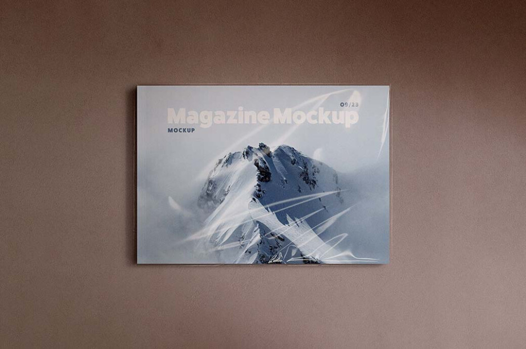 Landscape Magazine Mockup