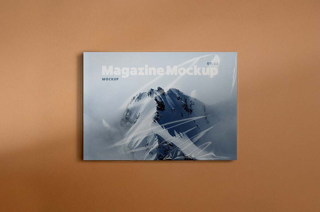 Landscape Magazine Mockup