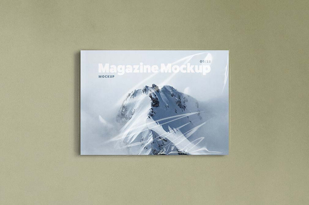 Landscape Magazine Mockup