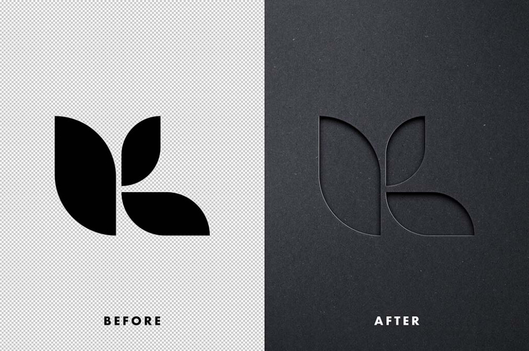 Cutout Paper Text Effect