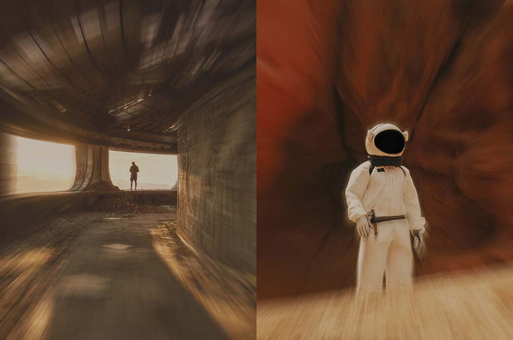 Blur Motion Poster Effect