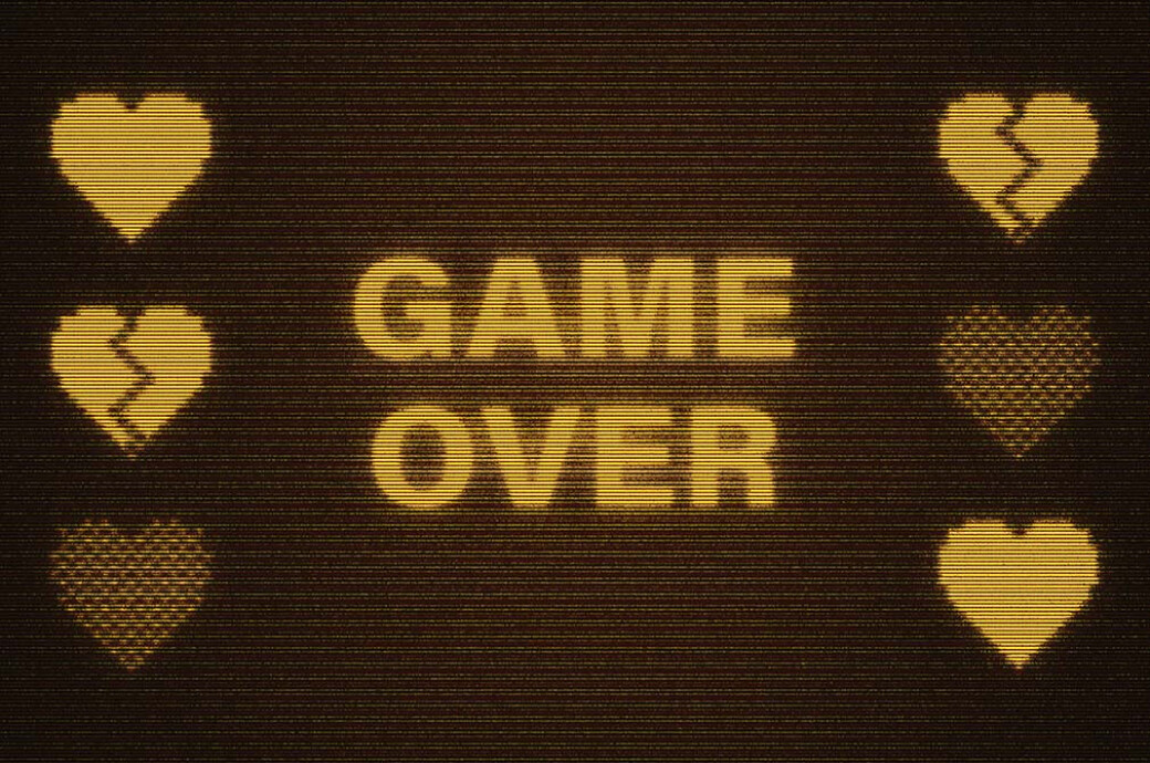 Pixel Arcade Photoshop Effect