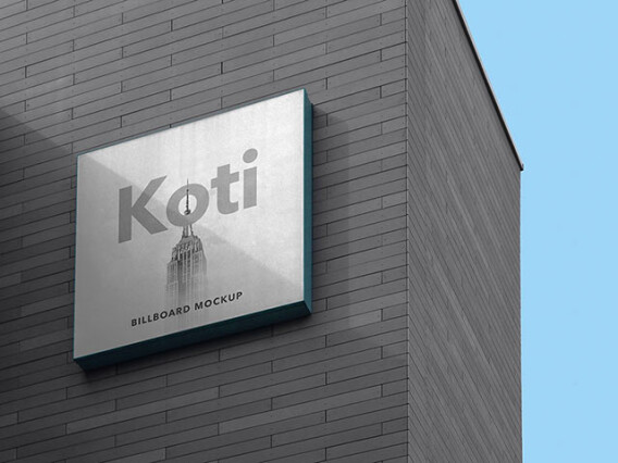 Billboard Mockup Scene