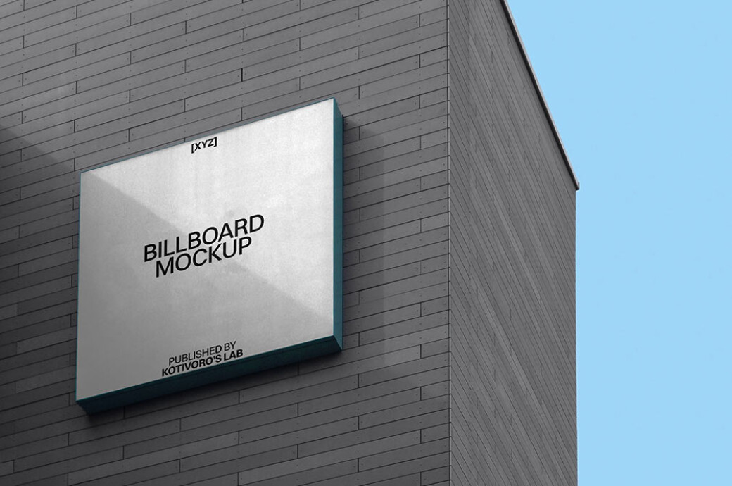 Billboard Mockup Scene