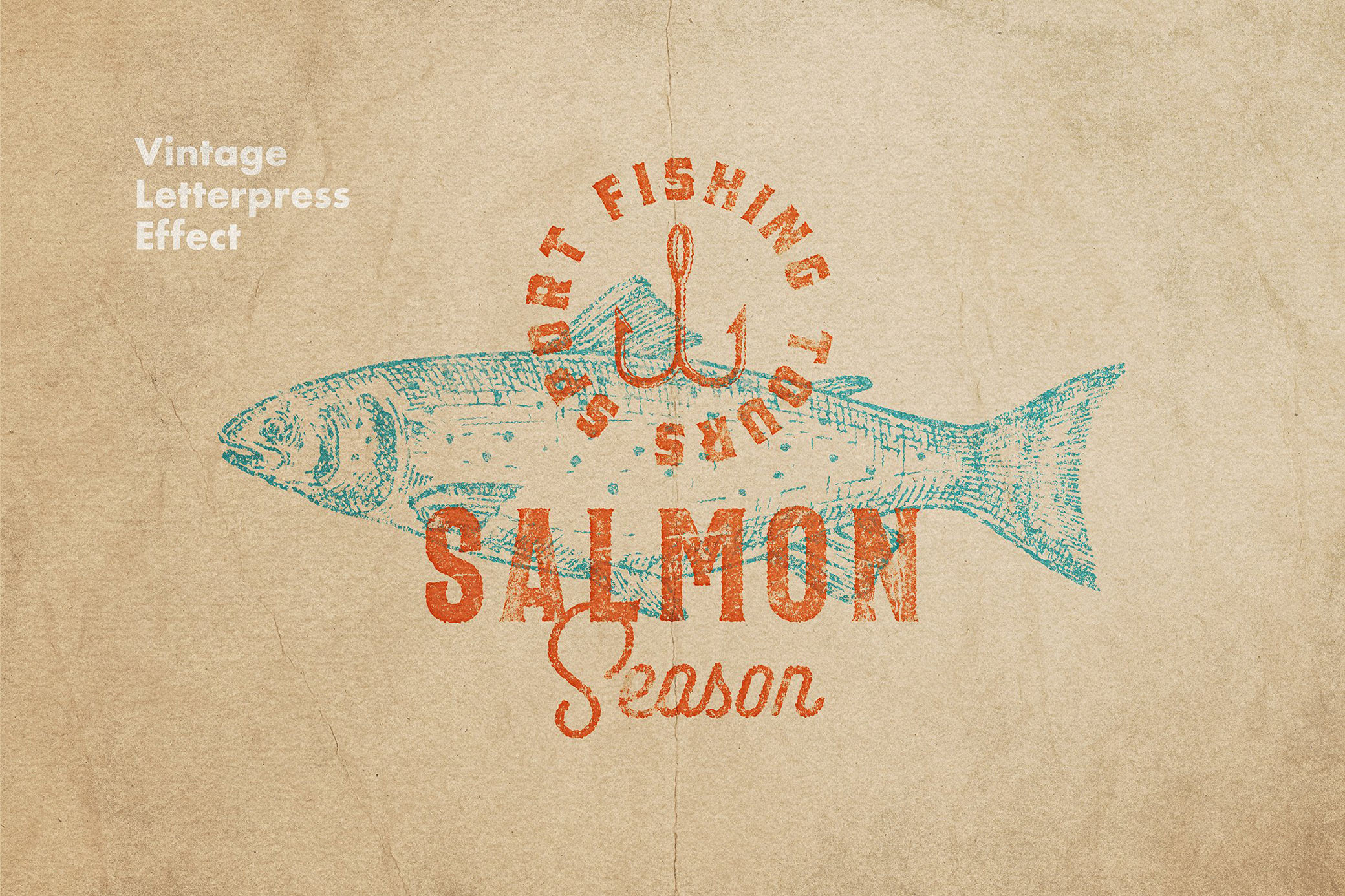 Vintage Letterpress Effect