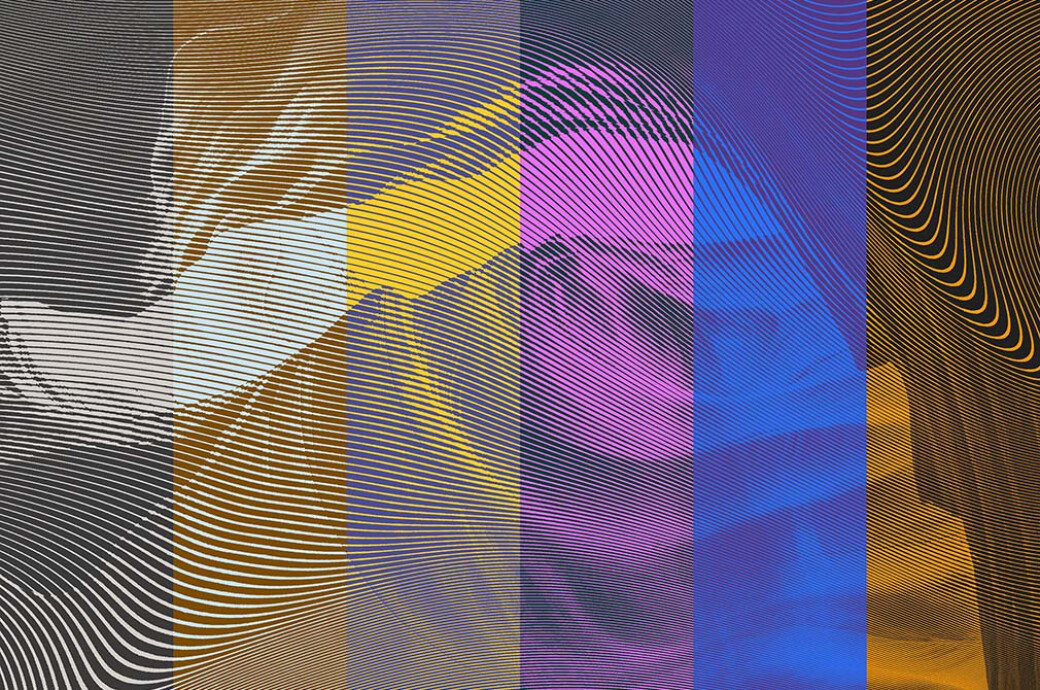 Wavy Lines Photo Effect