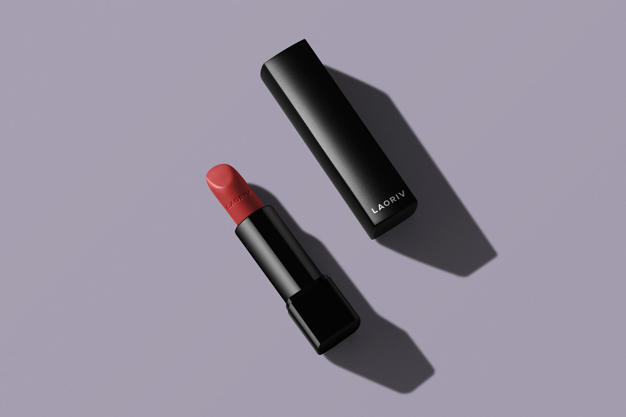 Lipstick Logo Mockup