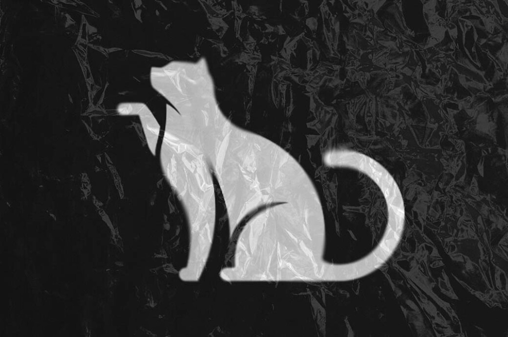 Plastic Wrap Logo Mockup