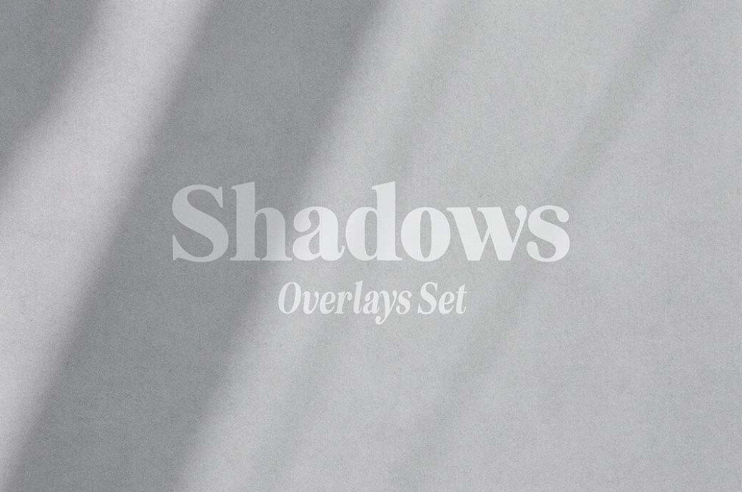 Realistic Shadow Overlays Set