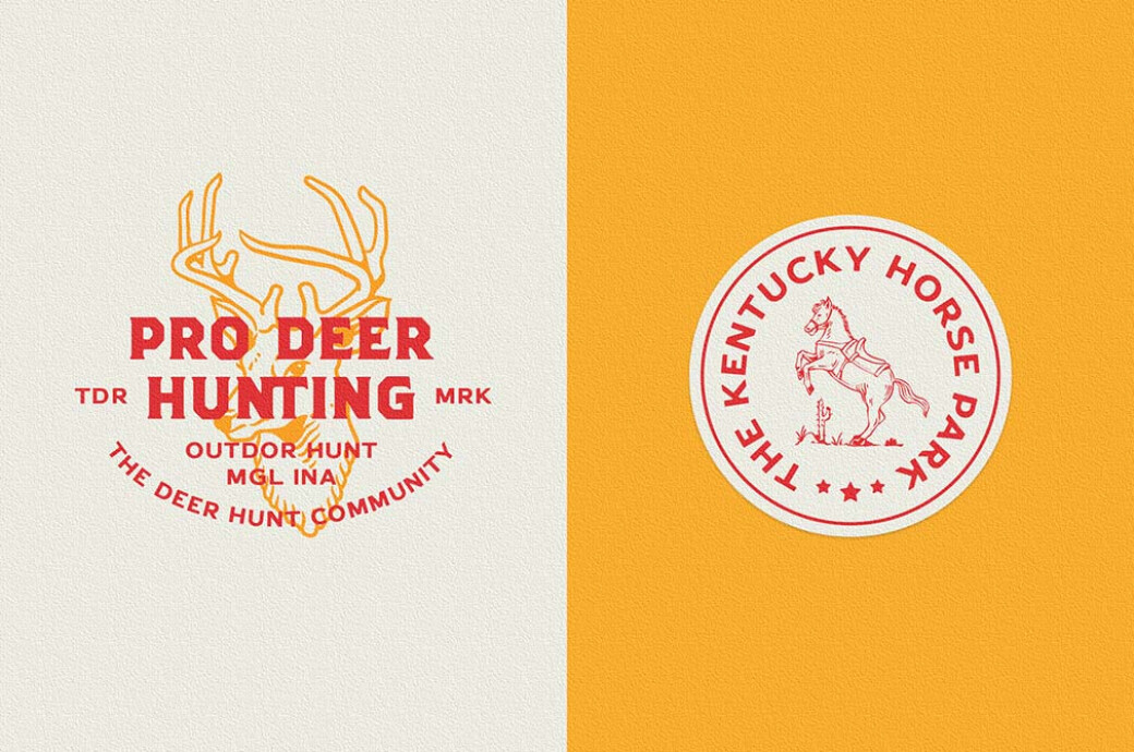 Decades: Badge & Logo Templates