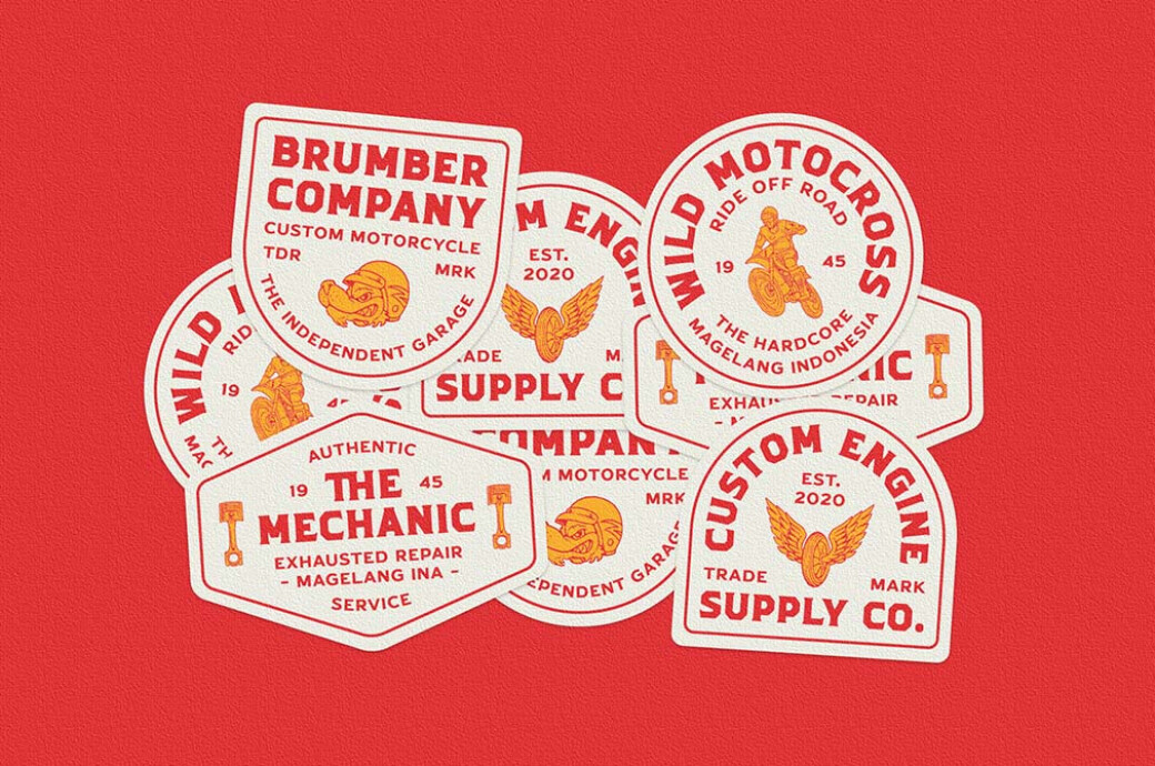 Decades: Badge & Logo Templates