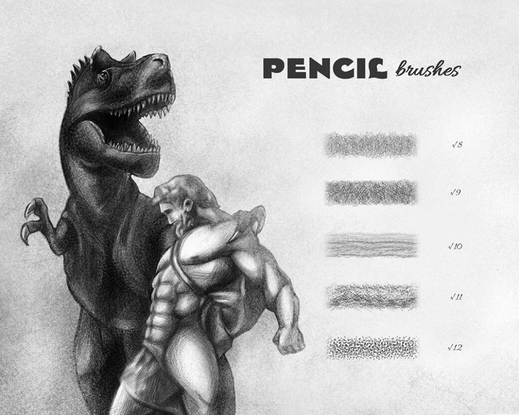 Sketch Pencil Procreate Brushes