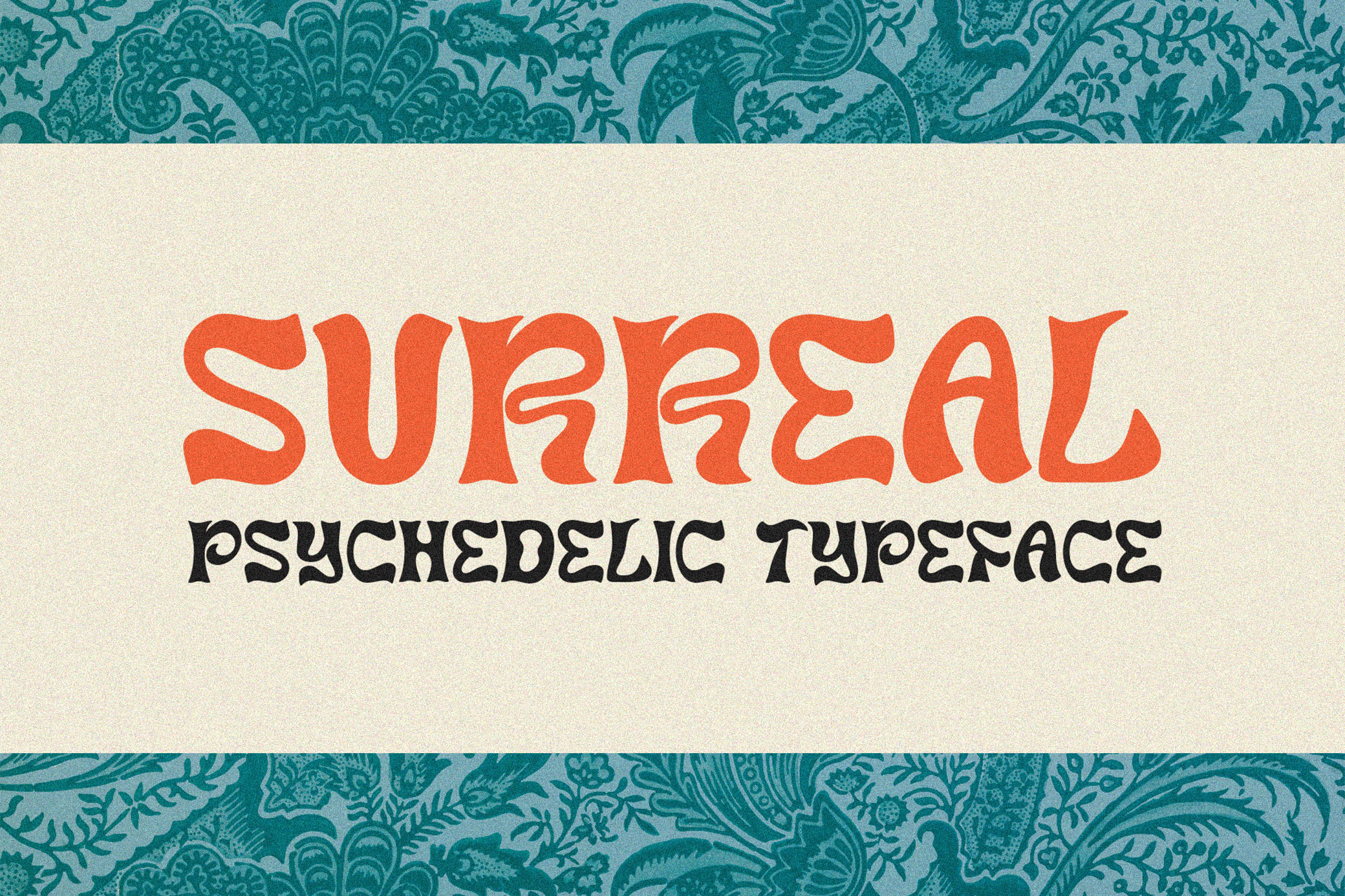 Surreal Psychedelic Typeface