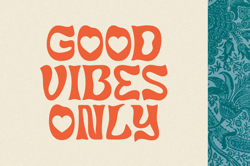 Surreal Psychedelic Typeface