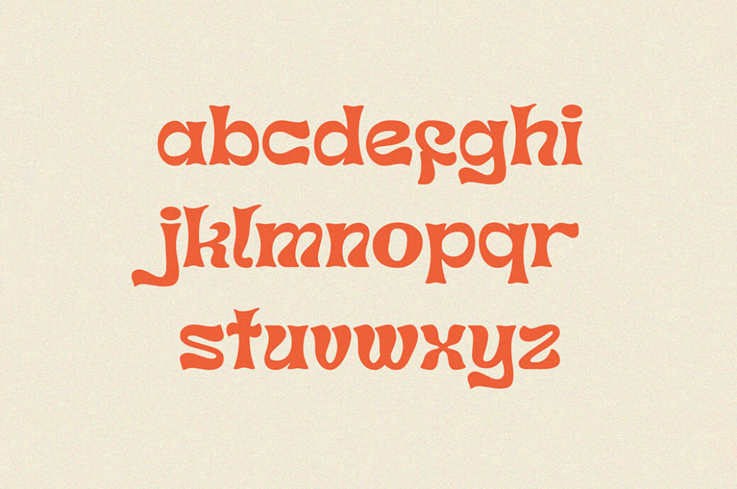 Surreal Psychedelic Typeface