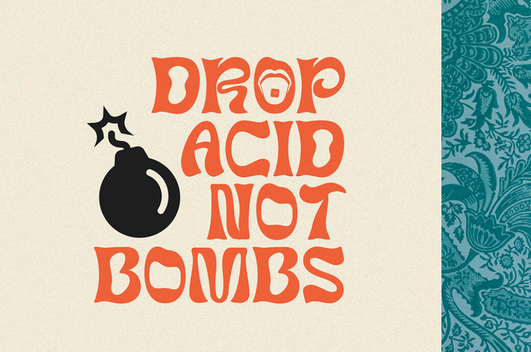 Surreal Psychedelic Typeface