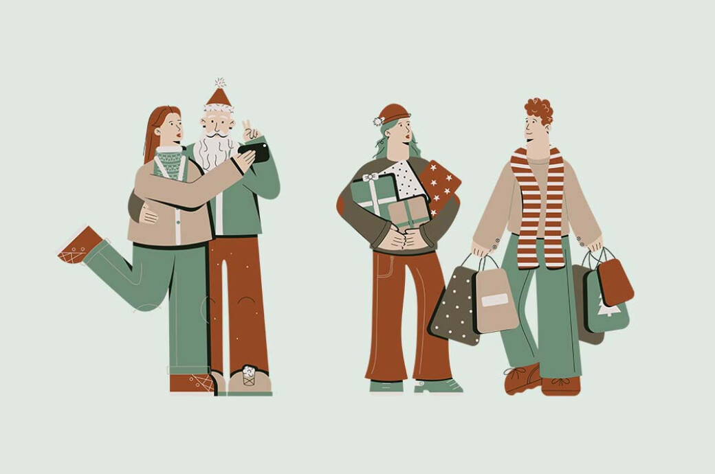 Rodel Christmas Illustrations