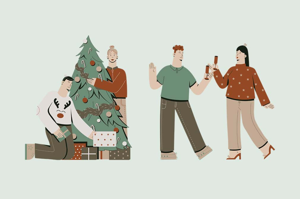 Rodel Christmas Illustrations