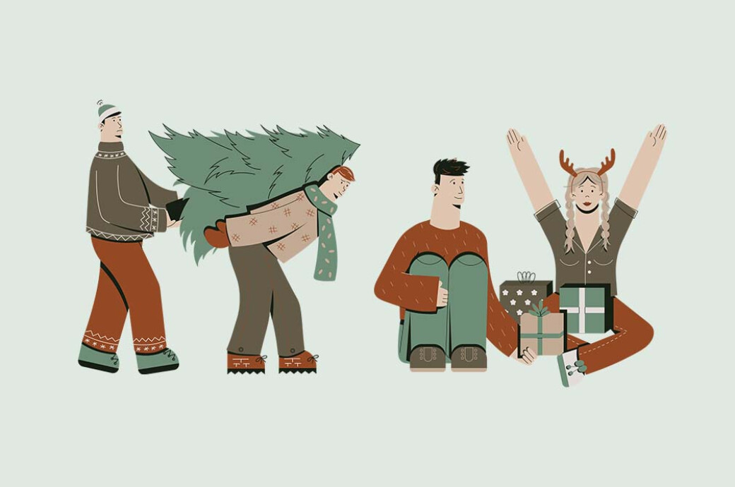 Rodel Christmas Illustrations