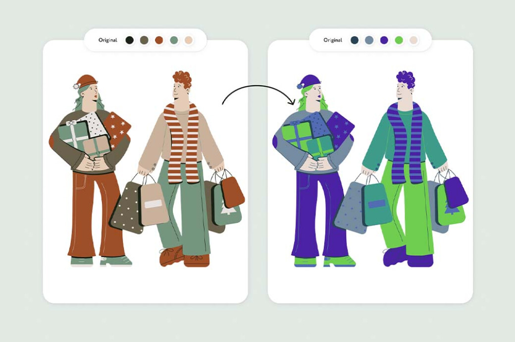 Rodel Christmas Illustrations