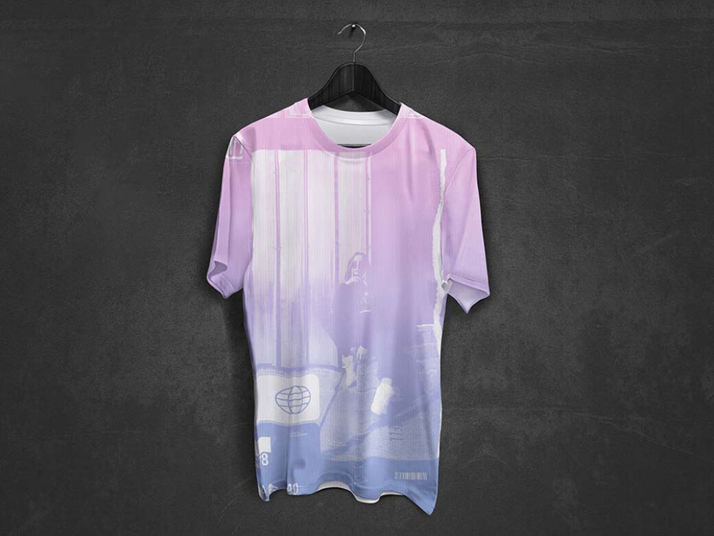 Hanging T-Shirt Mockup