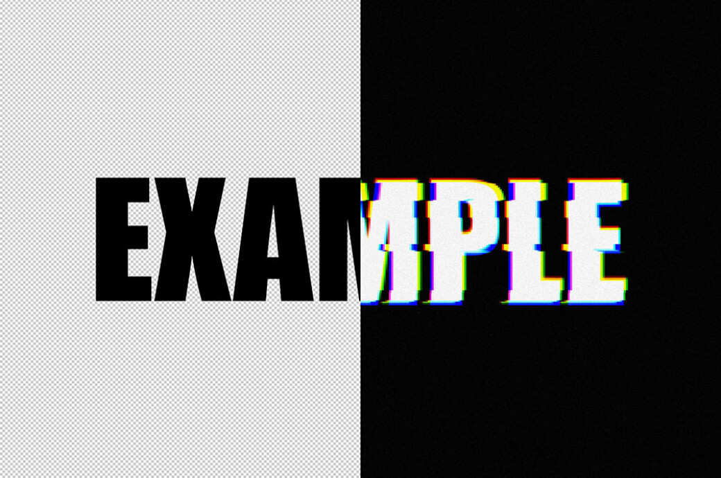 Error Screen Glitch Effect