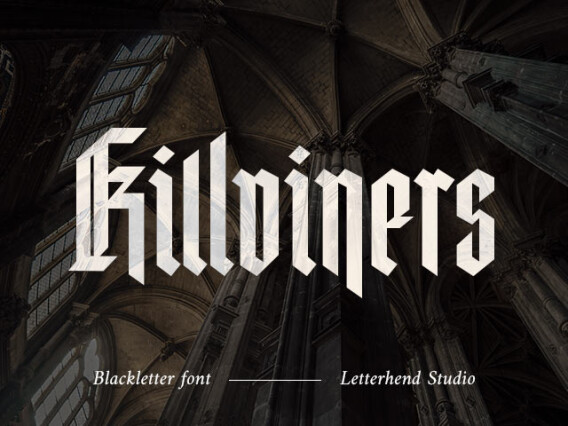 Killviners Blackletter Font