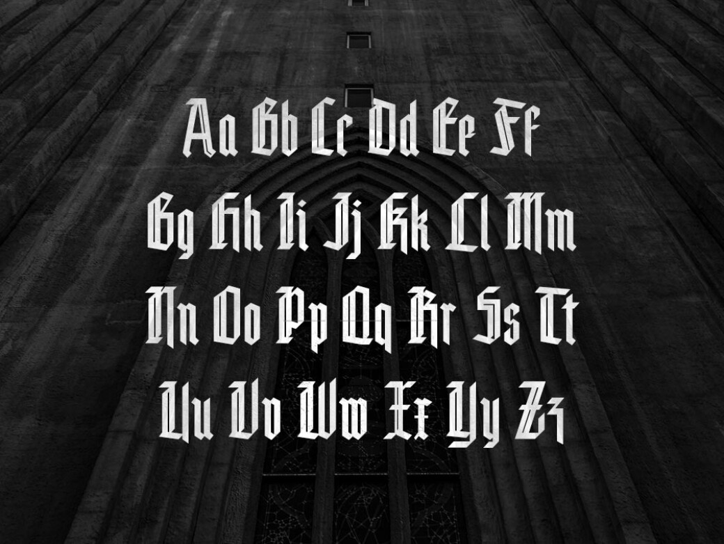 Killviners Blackletter Font