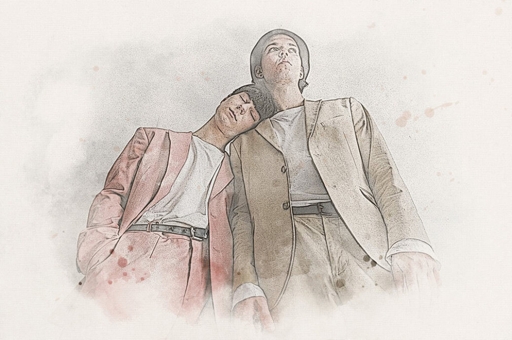 Vintage Watercolor Photoshop Effect