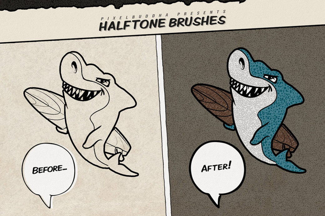 Comics Grunge Procreate Brushes