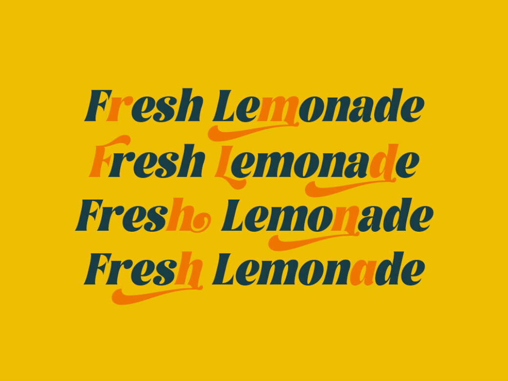 Lettown Hills Display Font