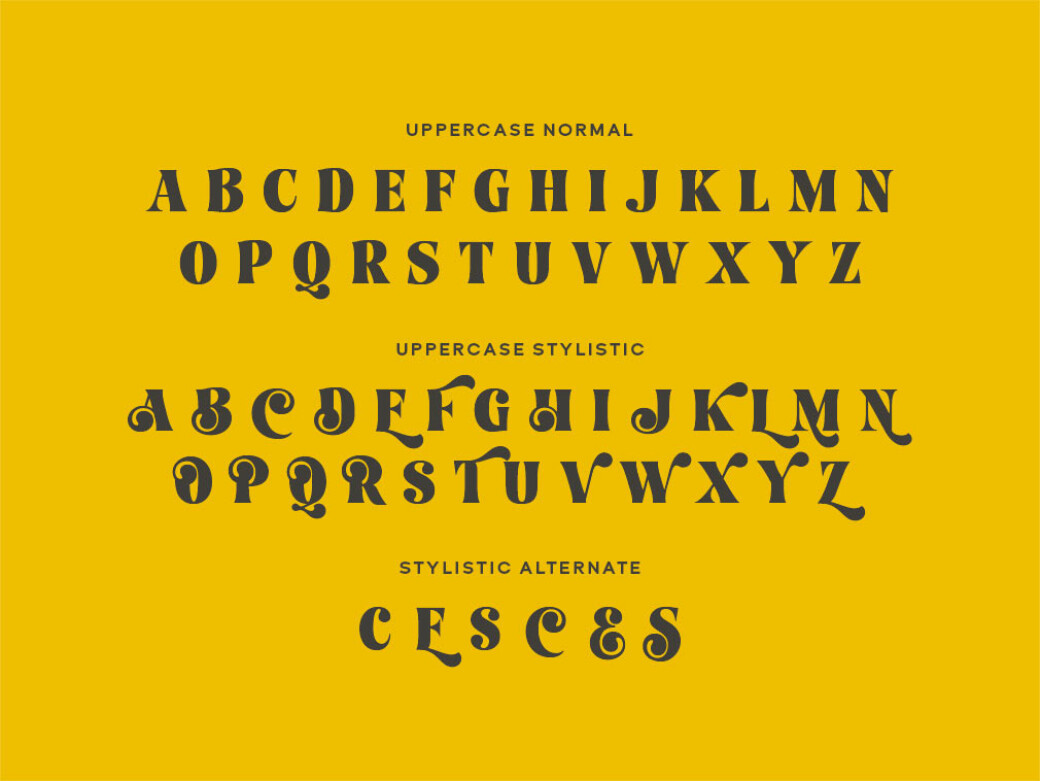 Lettown Hills Display Font