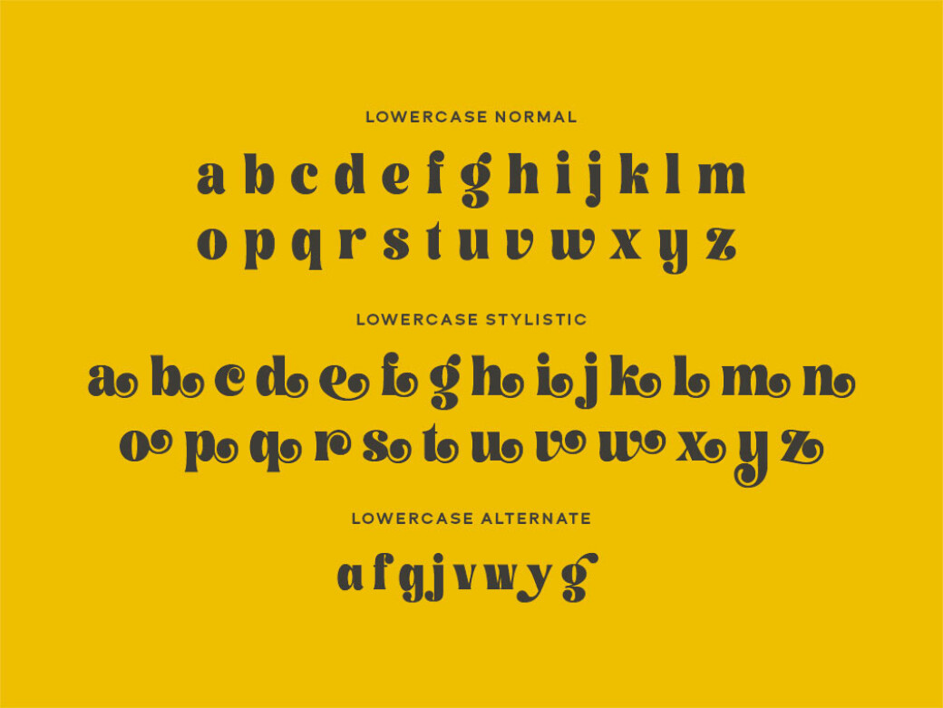 Lettown Hills Display Font