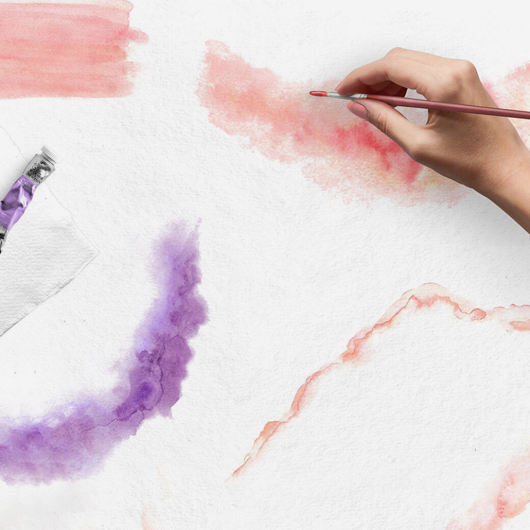 Watercolor Texture Washes