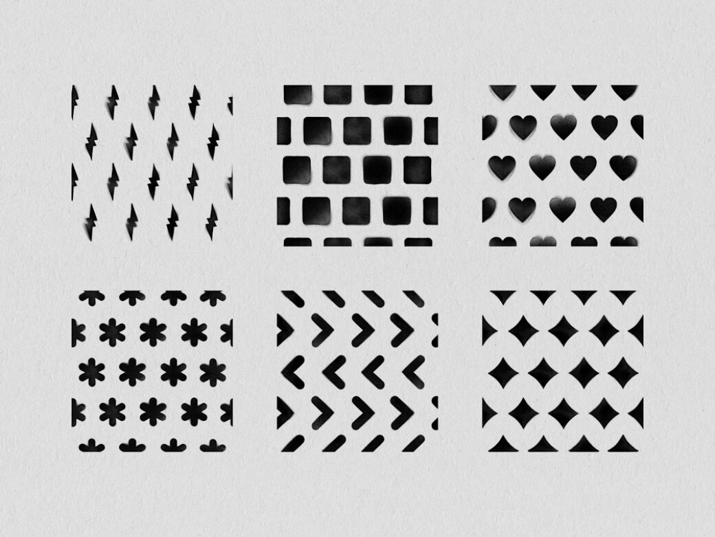 Spray Seamless Patterns