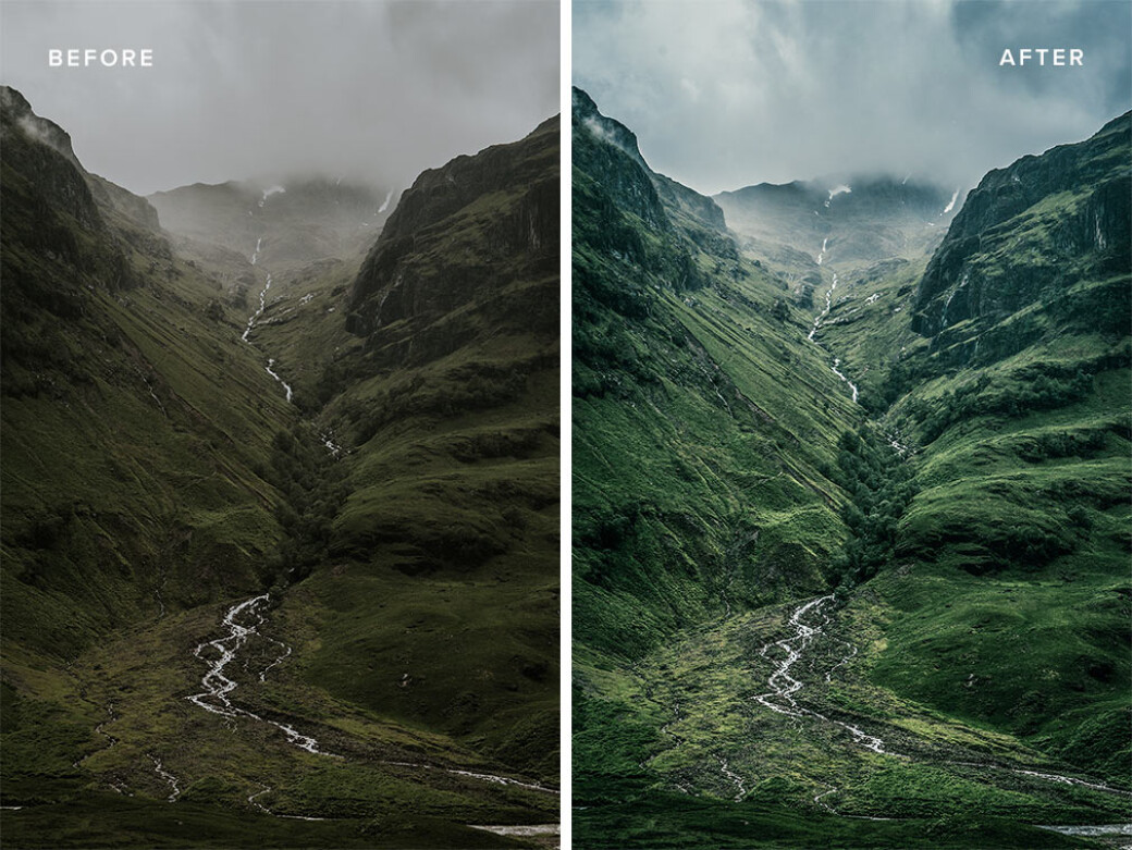 Edgy Lightroom Presets