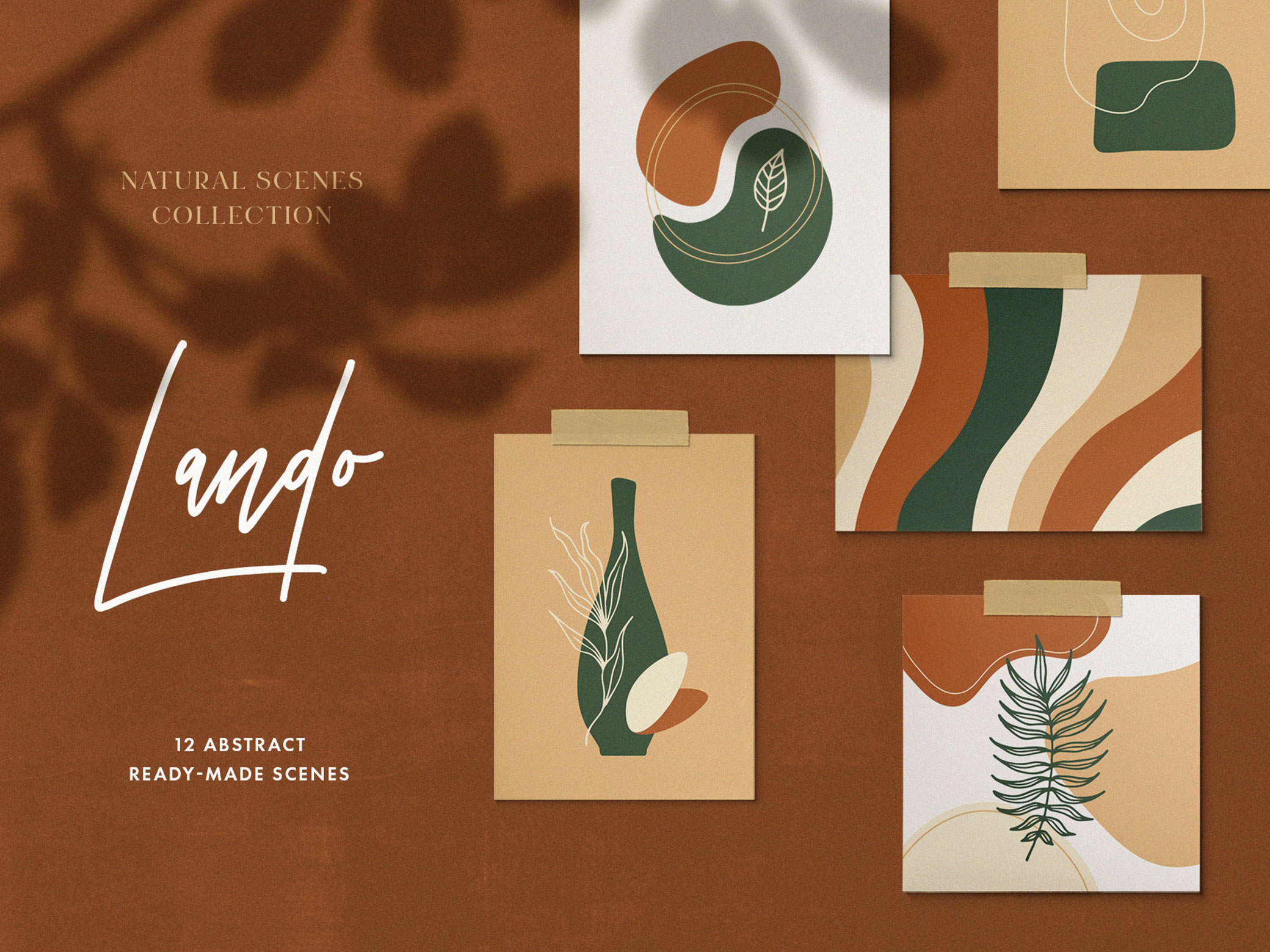 Abstract Shapes and Scenes