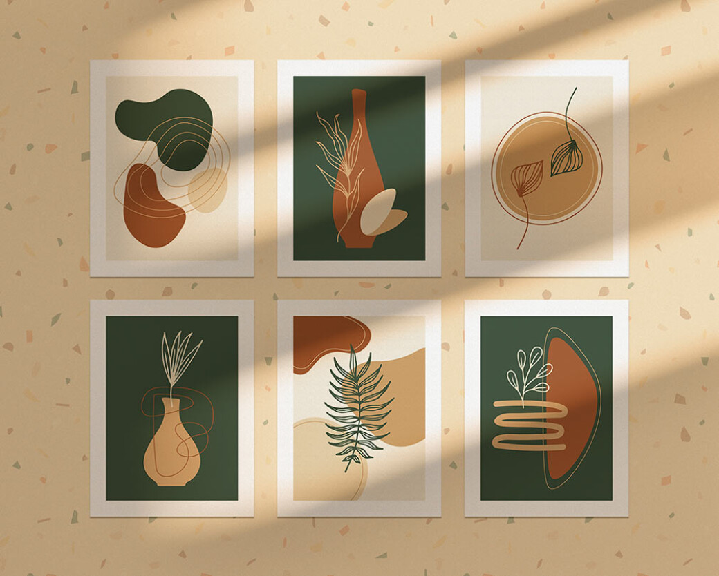 Abstract Shapes and Scenes