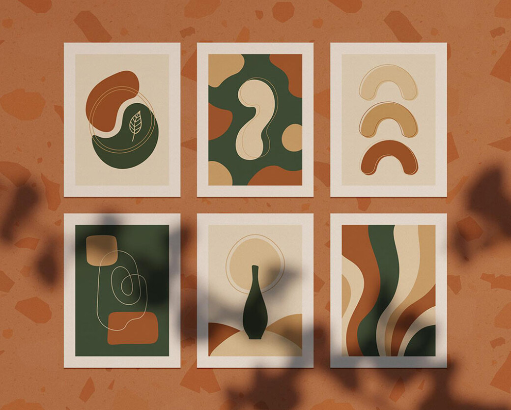 Abstract Shapes and Scenes