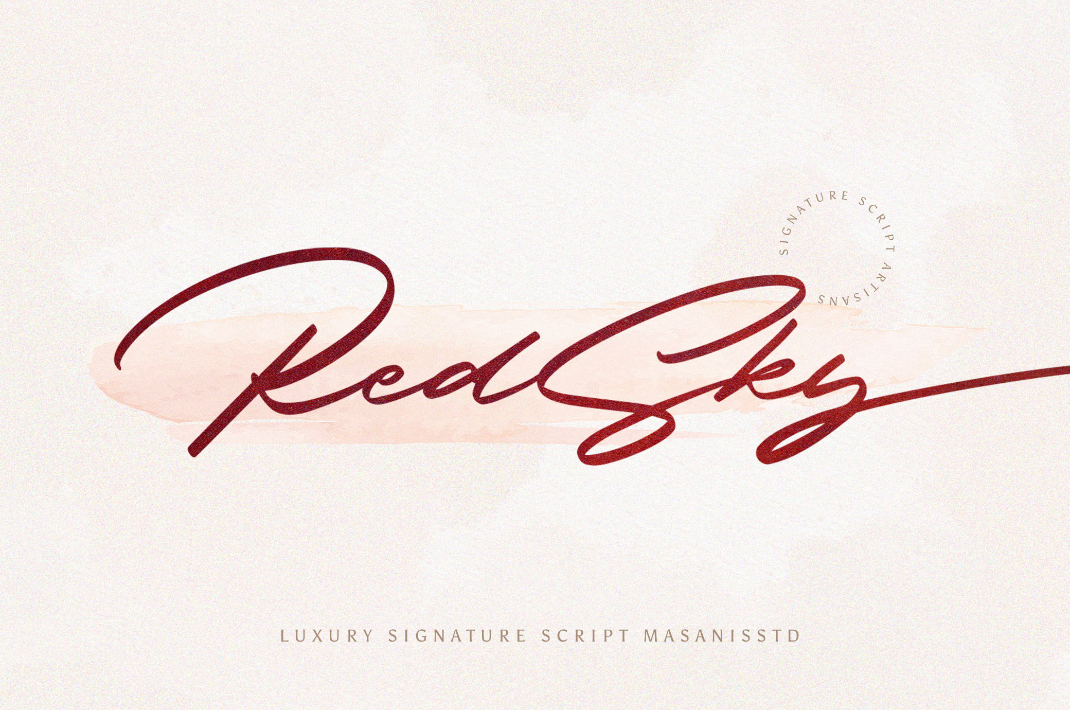 RedSky Signature Font