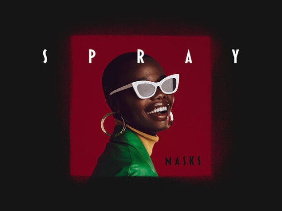 Geometric Spray Photo Overlay