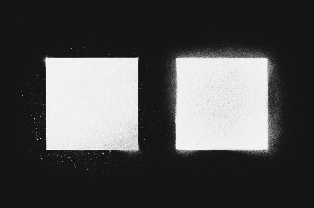 Geometric Spray Photo Overlay