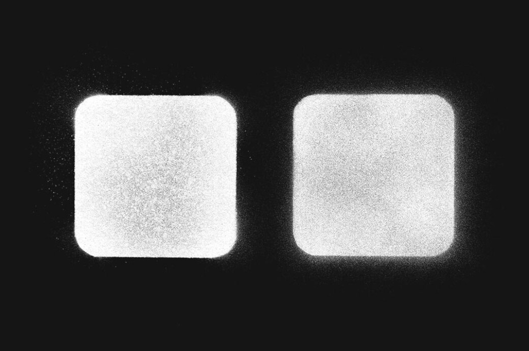 Geometric Spray Photo Overlay