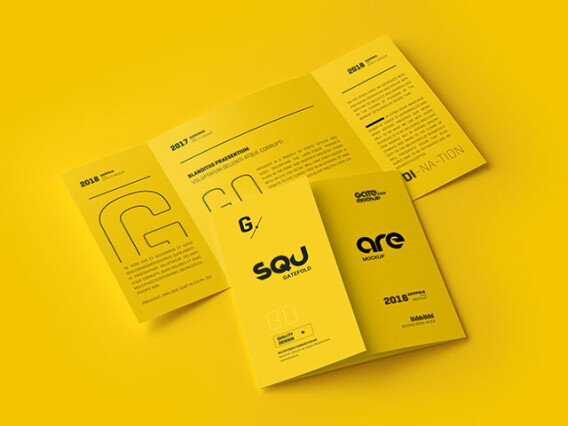 Brochure Mockup Scenes