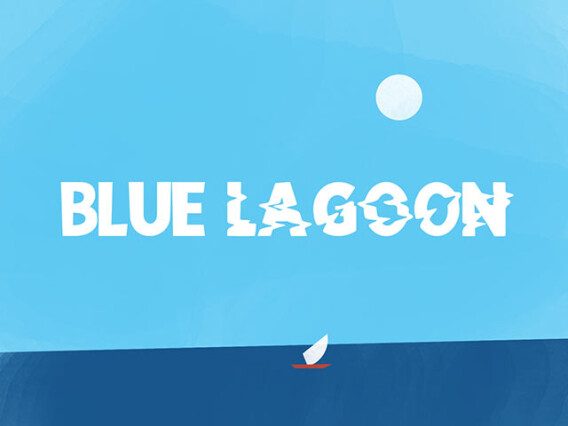 Blue Lagoon Decorative Font