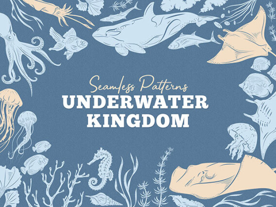 Underwater Kingdom Patterns